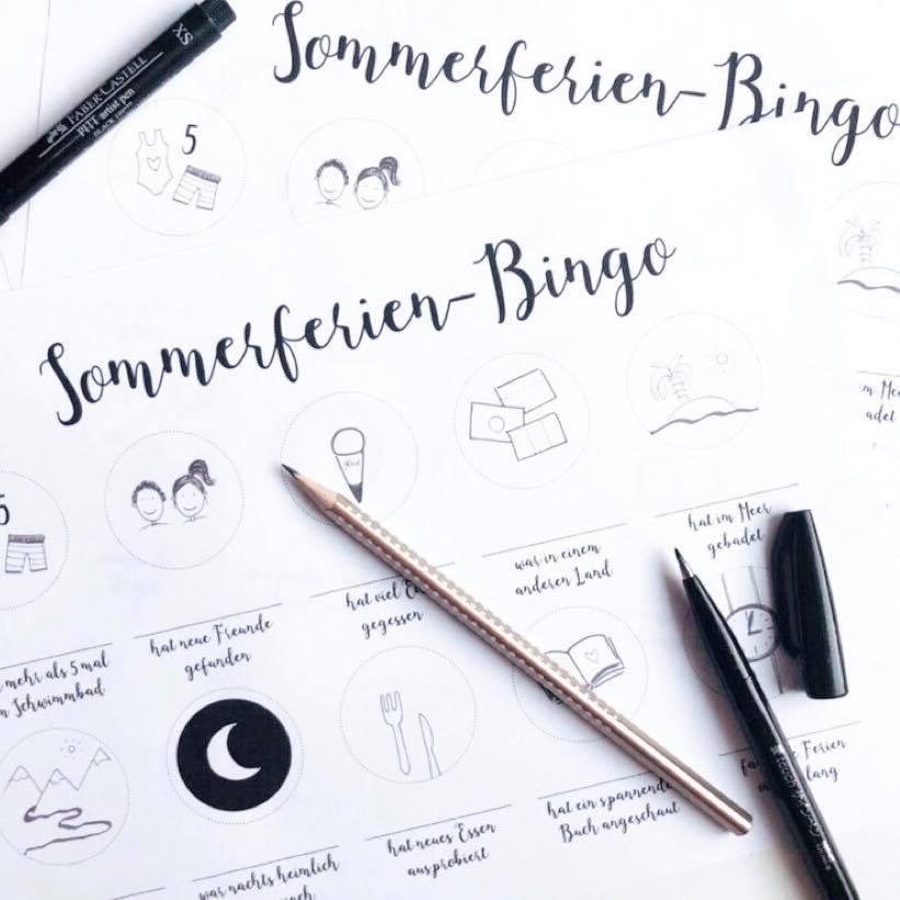Sommerferien-Bingo Beitragsbild